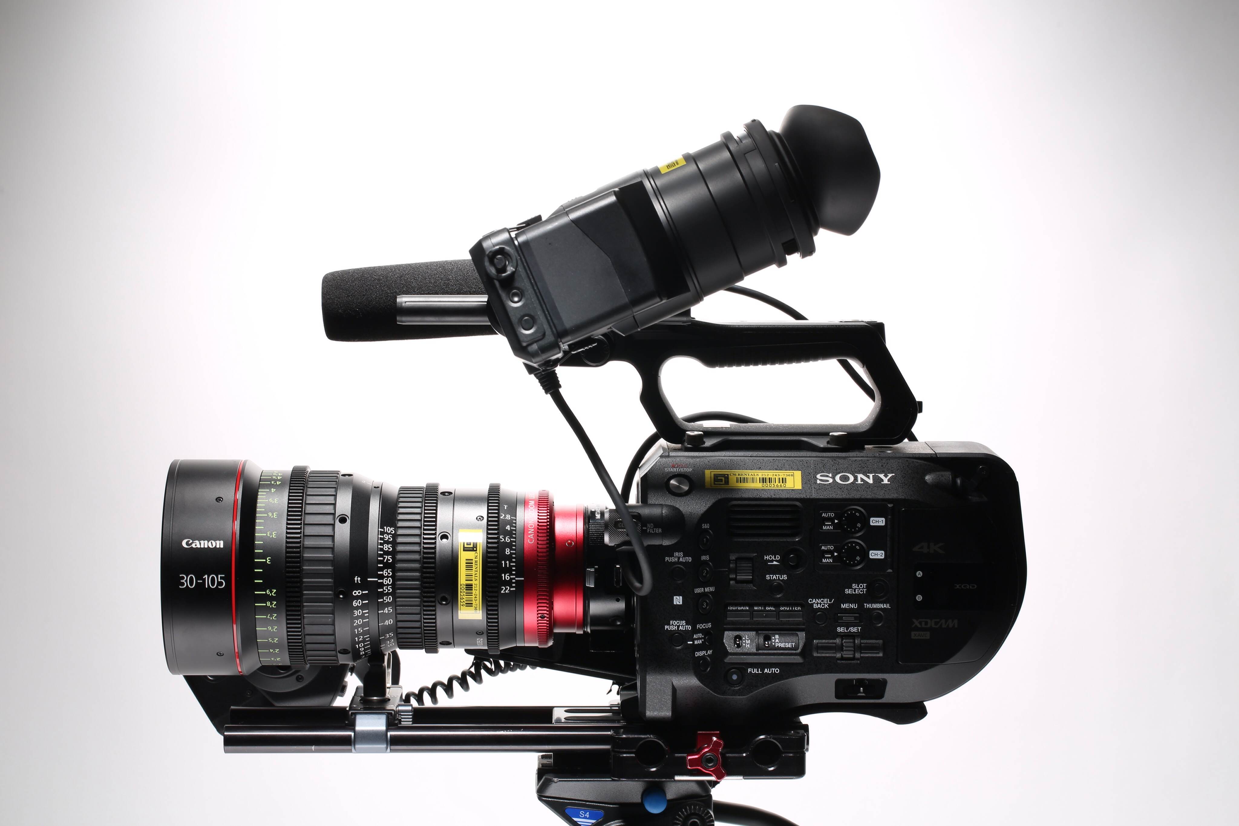 Rent Sony Fs7 Camera With Canon Cinema Zoom Lens 30 105mm rent-sony-fs7-camera-with-canon-cinema-zoom-lens-30-105mm